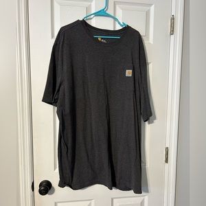 Carhartt Original Fit Short Sleeve Tee!  Dark Gray Men’s 2XL Tall